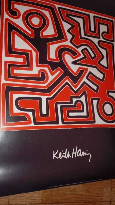 Keith Haring (after) - Keith Haring-Laberinto(1988)