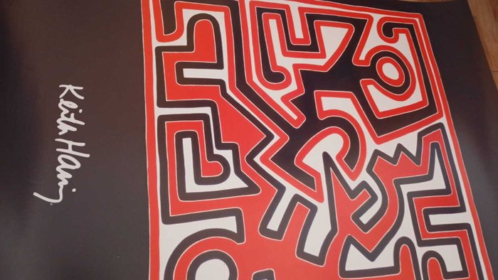 Keith Haring (after) - Keith Haring-Laberinto(1988)