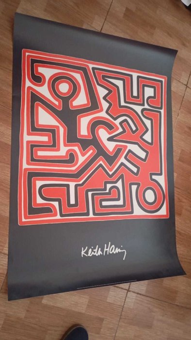 Keith Haring (after) - Keith Haring-Laberinto(1988)