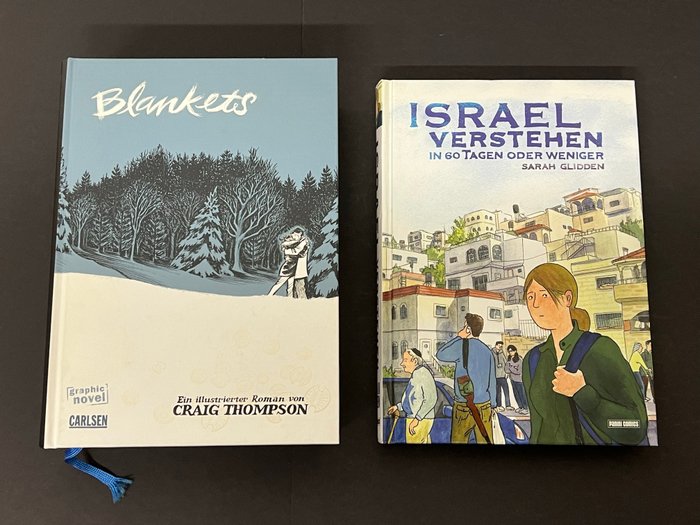 Schöne Graphic Novels (13) - Blankets - Israel Verstehen - Handschuh Kid - Persepolis - Ein - Strangers in Paradise - Stadt aus Glas - 13 Comic - Første udgave