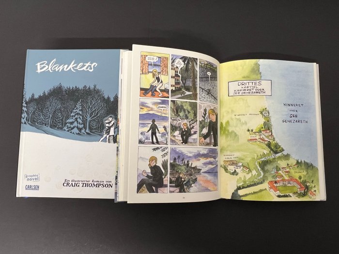 Schöne Graphic Novels (13) - Blankets - Israel Verstehen - Handschuh Kid - Persepolis - Ein - Strangers in Paradise - Stadt aus Glas - 13 Comic - Første udgave