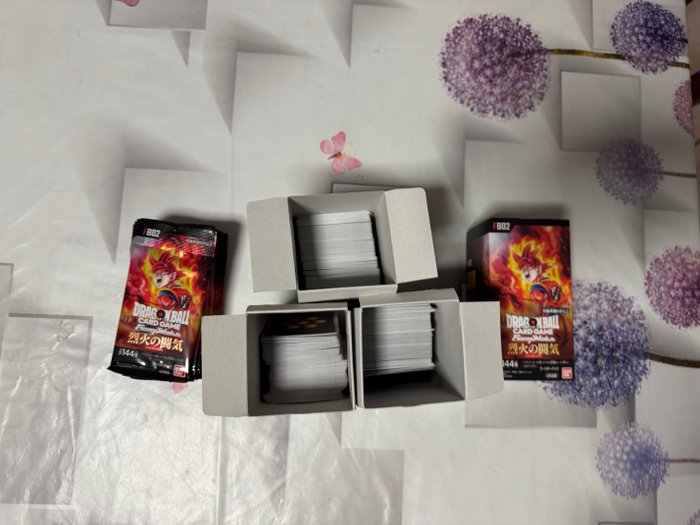 Bandai - 1 Mixed collection - Dragon Ball - 450± cards + 16 booster + 1 display sealed - blazing aura