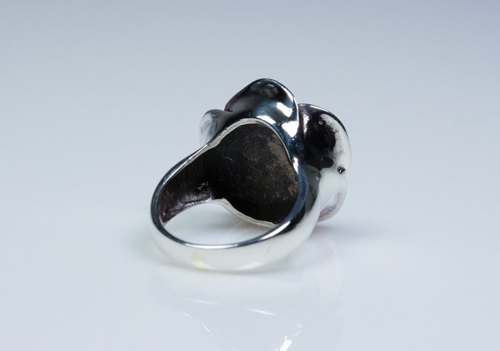 Ingen mindstepris - Ring - 925 sølv - 0,25 ct rubin