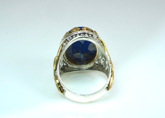 Ingen mindstepris - Ring Sølv Lapis lazuli