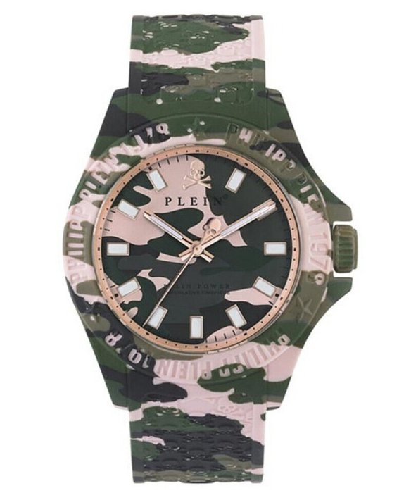 Philipp Plein Herrenuhr PLEIN POWER Camouflage PWKAA0621 - Ingen mindstepris - Mænd - 2011-nu