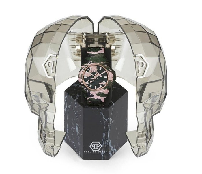 Philipp Plein Herrenuhr PLEIN POWER Camouflage PWKAA0621 - Ingen mindstepris - Mænd - 2011-nu