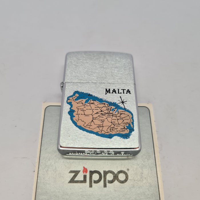 Zippo - Malta - Lighter - Messing