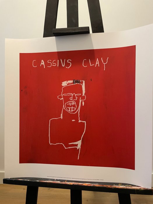 Jean-Michel Basquiat - after (1960-1988), Cassius Clay, 1982, Copyright by Artestar NY, Printed in the UK