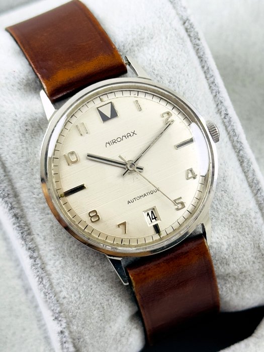 NİRONAX - White Dial - Ingen mindstepris - Mænd - 1960-1969