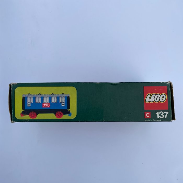 Lego - lego 137 Passenger Sleeping Car met doos uit 1975 !