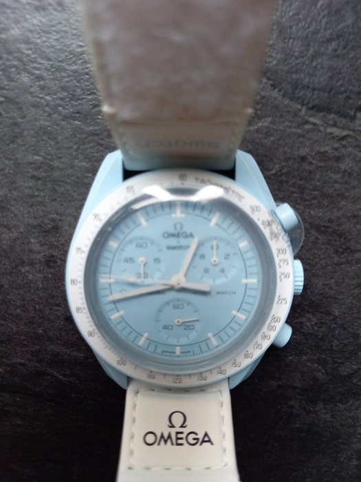 Omega x Swatch - MoonSwatch - Mission to Uranus - Ingen mindstepris - Unisex - 2020+