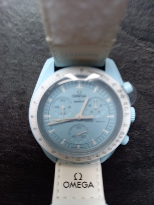 Omega x Swatch - MoonSwatch - Mission to Uranus - Ingen mindstepris - Unisex - 2020+