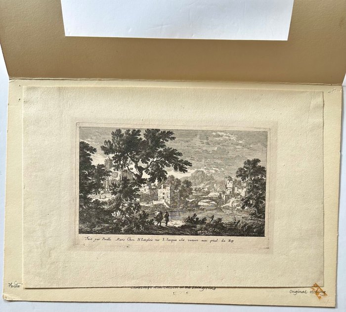 Gabriel Perelle (1604-1677) - Lot of Two Landscapes