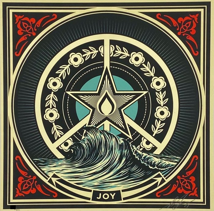 Shepard Fairey (OBEY) (1970) - Joy