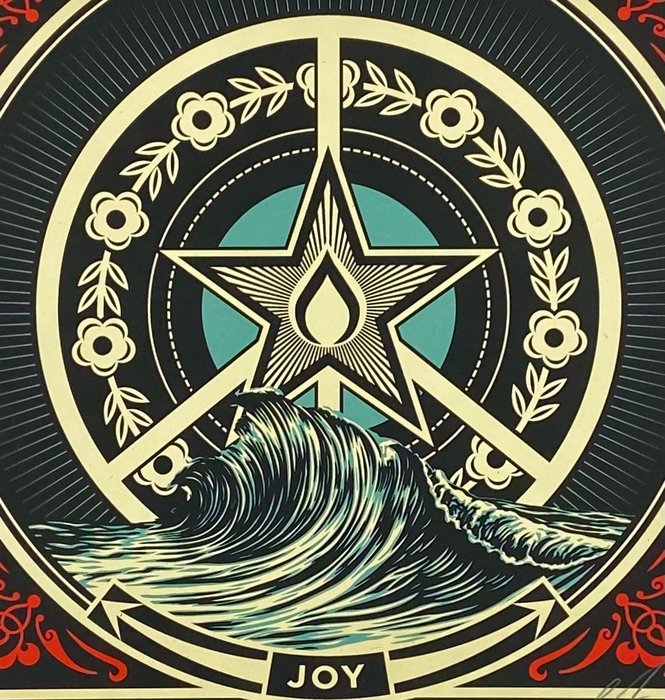 Shepard Fairey (OBEY) (1970) - Joy