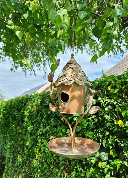 Statuette - BIrdhouse - Feeding scale - Jern