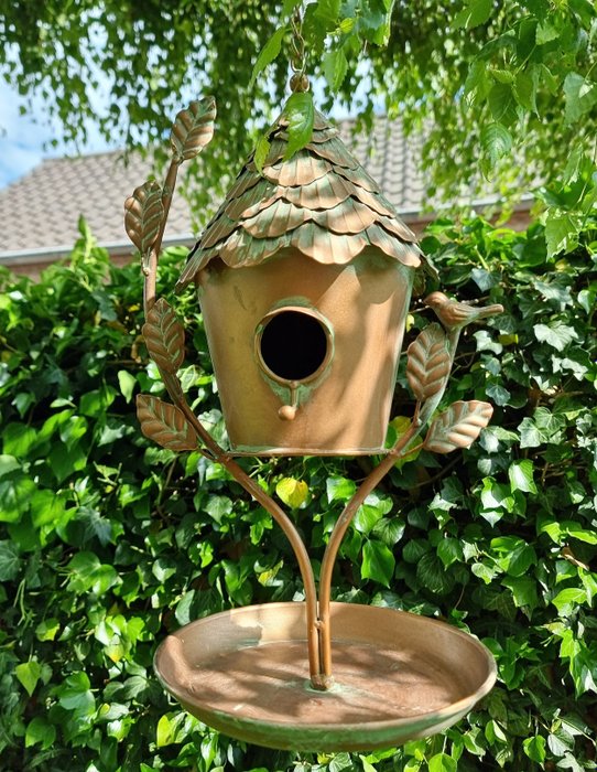 Statuette - BIrdhouse - Feeding scale - Jern