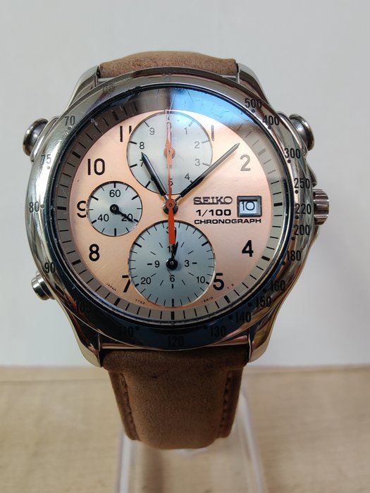 Seiko - SEIKO 1/100 Chronograph - Ingen mindstepris - Unisex - 1990-1999