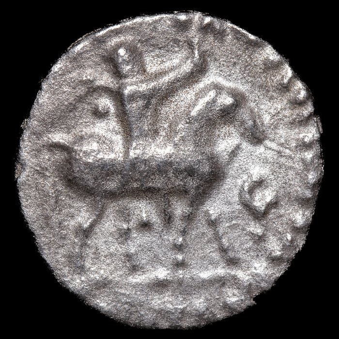 Baktriske Rige, Indo-græske Kongerige. Azes I y II 58-5 a.c. Lot of 2 Drachms 58-5 a.c/ Drachm  (Ingen mindstepris)