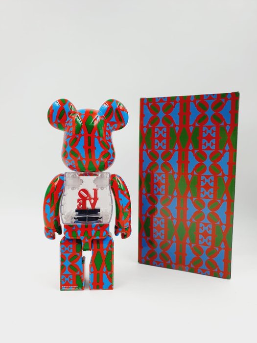 Robert Indiana x Medicom Toy - Be@rbrick Robert Indiana "Love" 400%  Bearbrick 2023