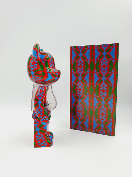 Robert Indiana x Medicom Toy - Be@rbrick Robert Indiana "Love" 400%  Bearbrick 2023