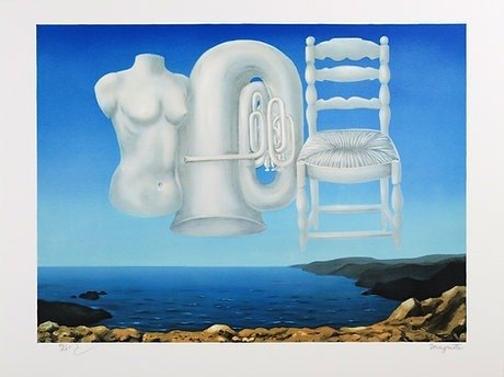 René Magritte (after) - Le Temps Menaçant