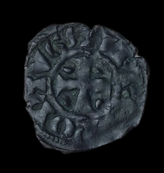 Portugal. D. Afonso IV (1325-1357). Dinheiro - ALF R€X PORTVGL / II AL GA RB - Muito Rara