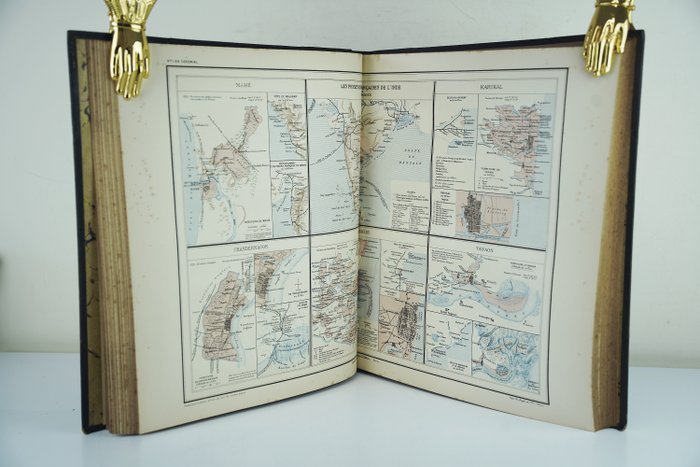 Henri Mager - Atlas colonial - 1890