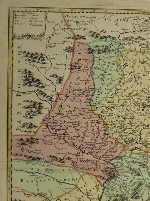 Rusland - Ukraine, Crim; Johann Babtist Homann - Tabula Geographica qua pars Russiae Magnae pontus Euxinus (...) - 1721-1750