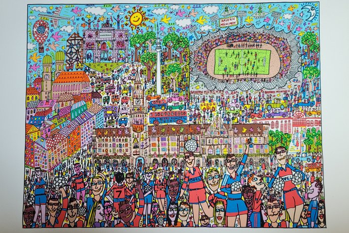 James Rizzi (1950-2011) - München Football Fans