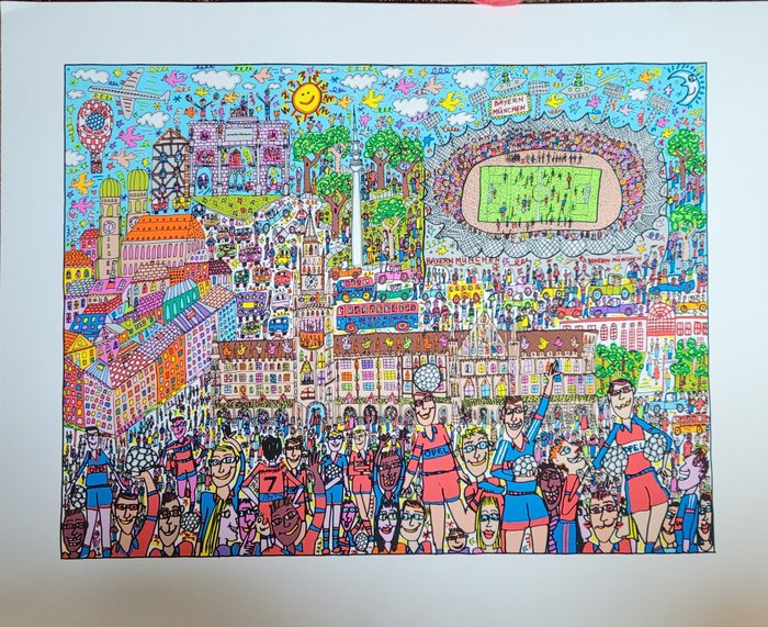 James Rizzi (1950-2011) - München Football Fans