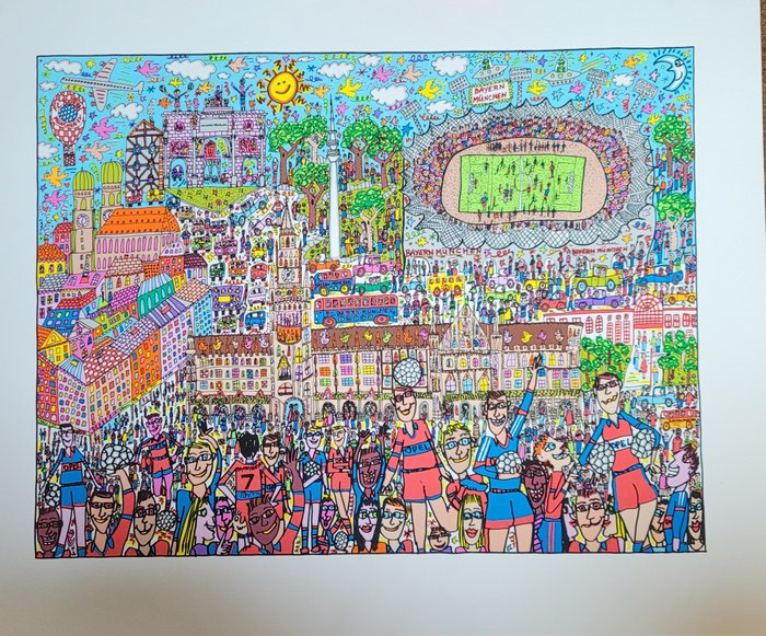 James Rizzi (1950-2011) - München Football Fans