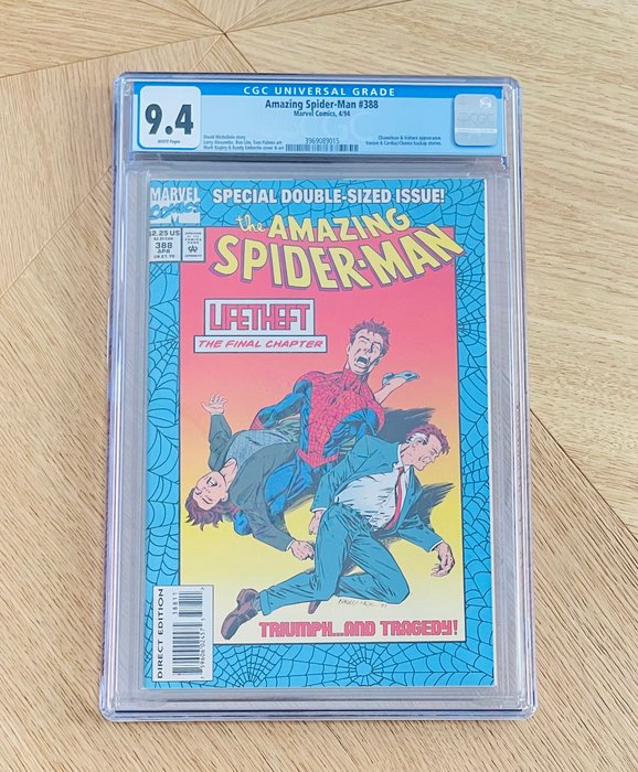 The Amazing Spider-Man #388 - 1 Graded comic - 1994 - CGC 9.4