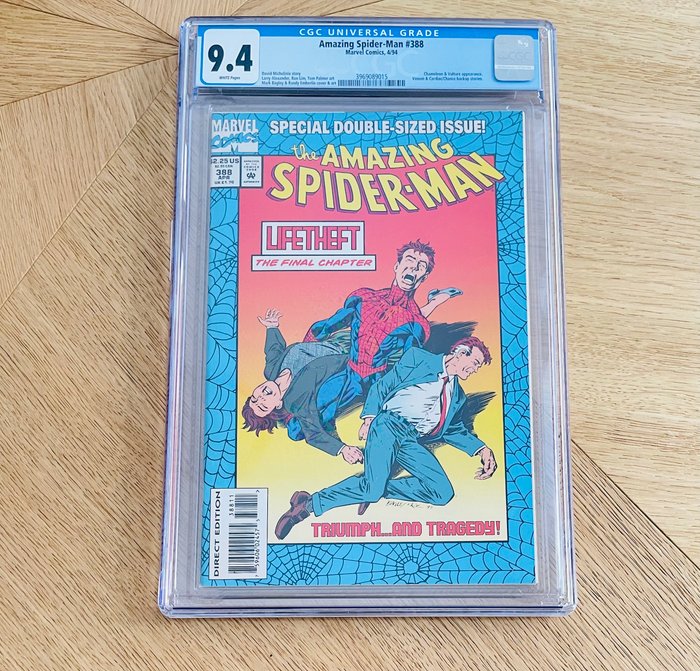 The Amazing Spider-Man #388 - 1 Graded comic - 1994 - CGC 9.4