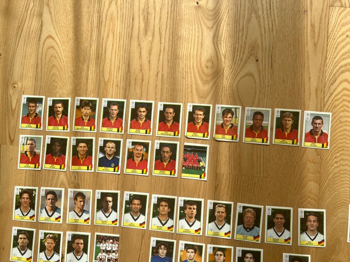 Panini - Euro 2000 - 154 Loose stickers