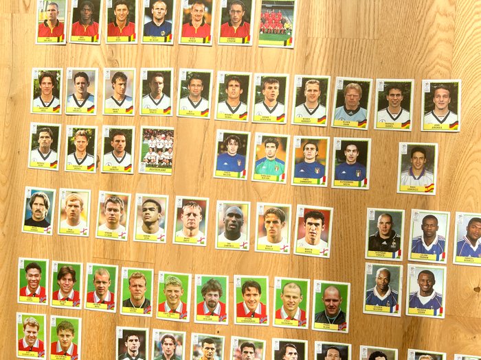 Panini - Euro 2000 - 154 Loose stickers