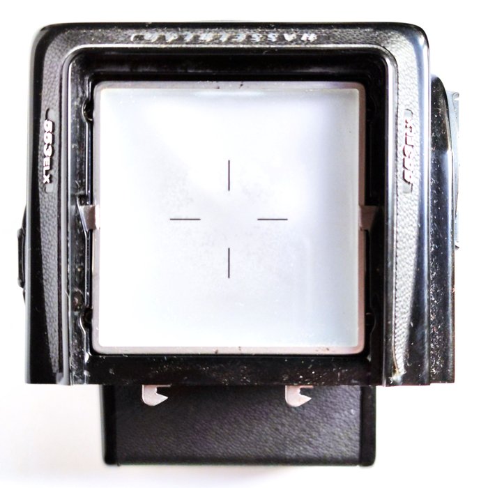 Hasselblad 553ELX + Meter Prism Finder + A16 Magazine + FK 30 Release Cord | 120/mellemformat kamera