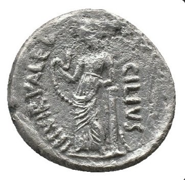 Rom. Mn. Acilius Glabrio, 49 BC. Denarius Rome  (Ingen mindstepris)