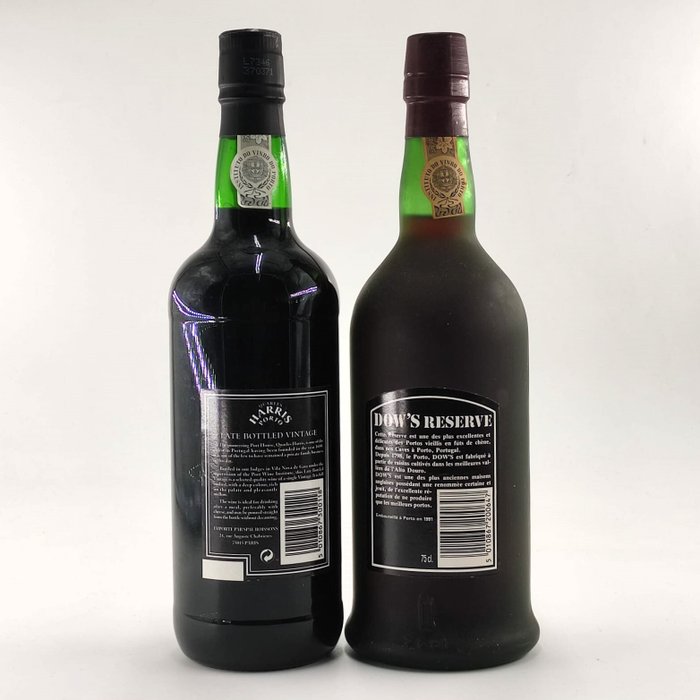 Quarles Harris Port LBV 1992  Dow´s Port Reserve 1982 - Colheita Port, Late Bottled Vintage Port -  Douro  - 2 Flasker (0,75 L)