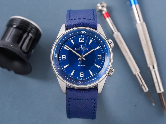 Jaeger-LeCoultre - Polaris Blue Dial - 841.8.37.S - Mænd - 2011-nu