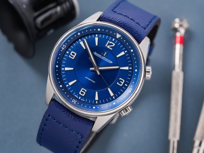 Jaeger-LeCoultre - Polaris Blue Dial - 841.8.37.S - Mænd - 2011-nu