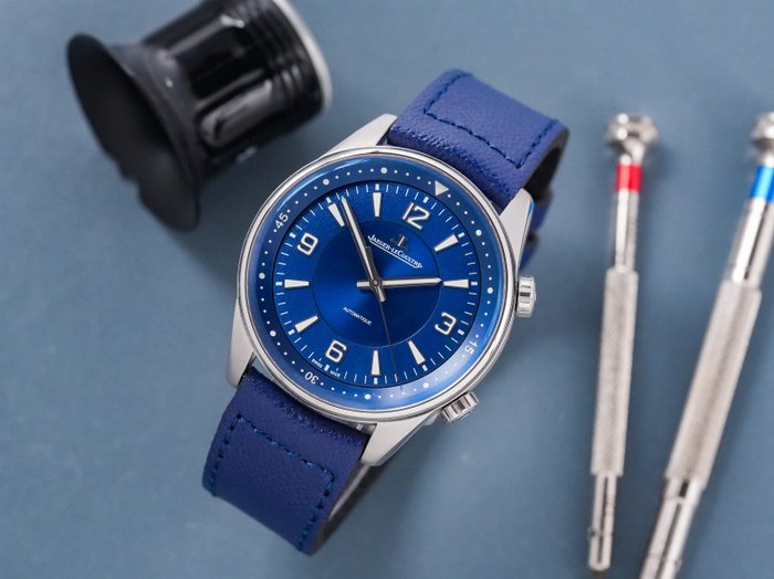 Jaeger-LeCoultre - Polaris Blue Dial - 841.8.37.S - Mænd - 2011-nu