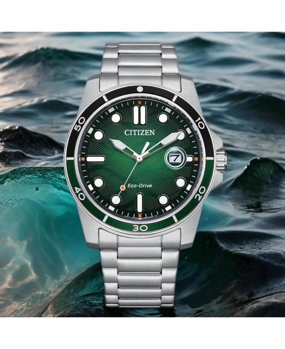 Citizen - Collection Marine 1760 - Special Edition Green 024 - Ingen mindstepris - Mænd - 2024