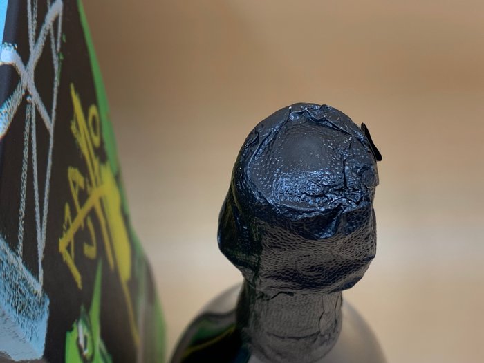 2015 Dom Pérignon, "désign vert" Jean-Michel Basquiat. "Limited Édition" - Champagne Brut - 1 Flaske (0,75L)