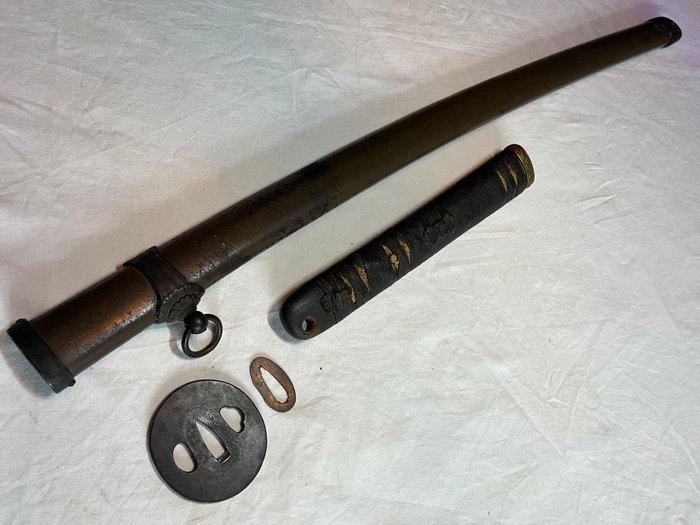 Japansk WW2 Army Koshirae for Army Katana-sværd - Imperial Army - Militærudstyr