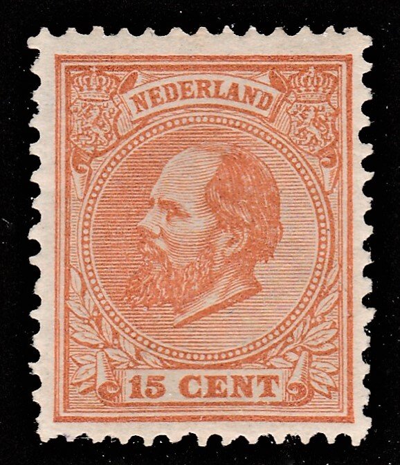 Holland 1872 - Kong Vilhelm III - NVPH 23