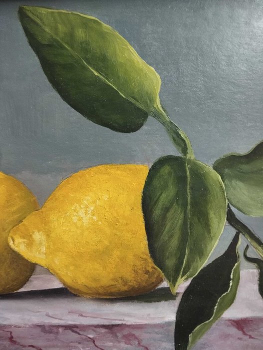 Franco Bencivenga (1953) - Limoni con foglie