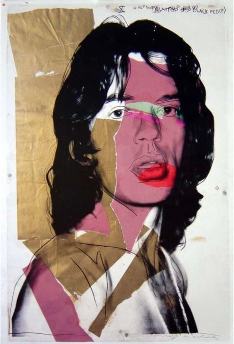 Andy Warhol (1928-1987) - (after) - Mick Jagger