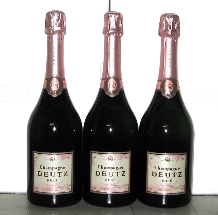 Deutz Rosé Limited Edition "Sakura" - Champagne - 3 Flasker (075 L)