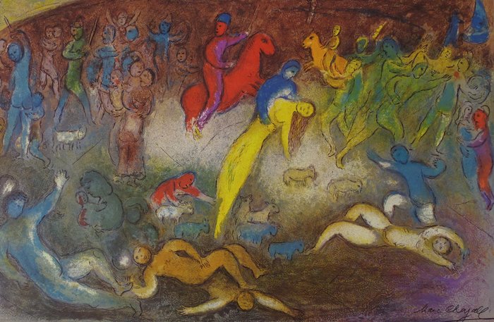 Marc Chagall (1887-1985) - Battle